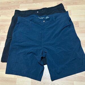 Panama Jack Navy and Black Golf Shorts